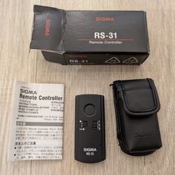 Sigma RS-31 Remote Controller