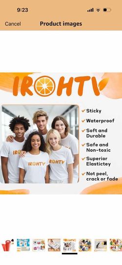 Any color available Christmas Heat Transfer Vinyl HTV Vinyl Roll, 12"x 5ft Iron on Vinyl Compatible with Cricut All Cutting Machine, Heat Press Vinyl 