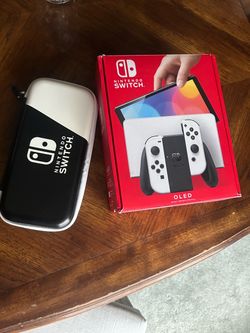 Nintendo Switch Oled with Case