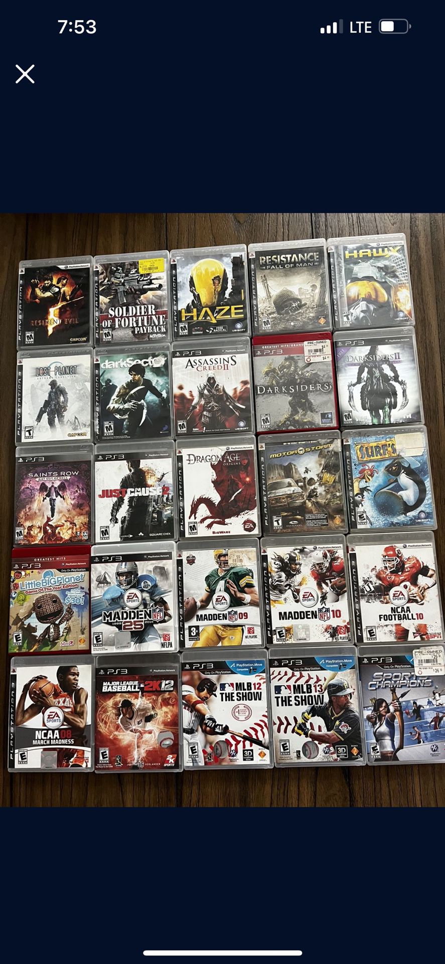 PlayStation 3 PS3 Video Games