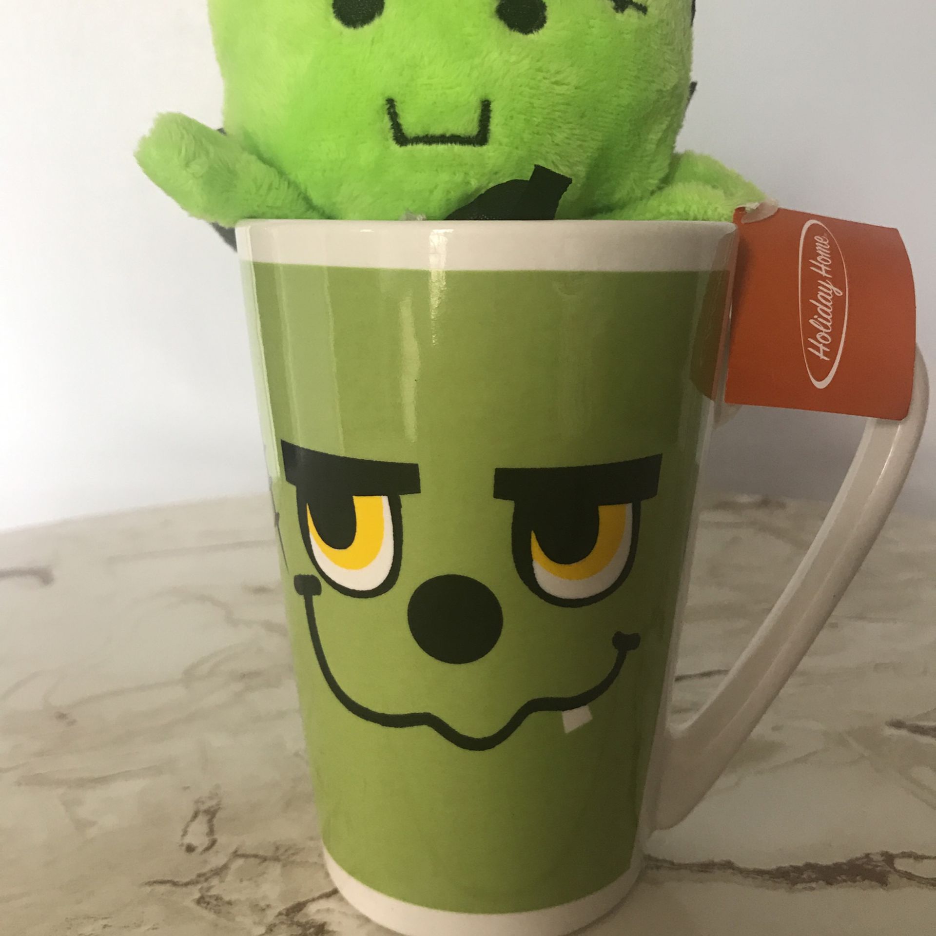 Frankenstein Mug And Plush Toy