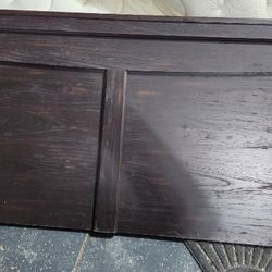 King/queen headboard