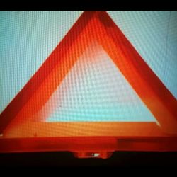 SET Of 3 DOT Folding Safety Triangles By James King & Co NEW   CAN PICK UP TODAY