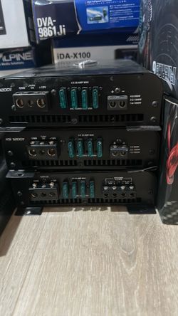 Arc audio ks6002 and arc audio ks12001