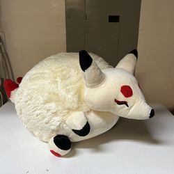 Anime toy Squishable Kitsune Plush 15" Stuffed Animal Japanese Fox  Rare 3 Tails