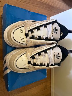 Adidas Originals Cream and Black Sneakers