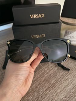 New Versace 0VE4507U-GB1/87 Sunglasses 100% Authentic