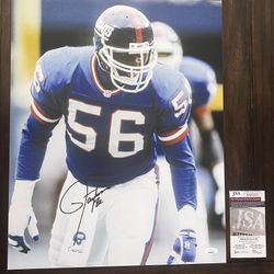Lawrence Taylor Signed 16x20 Photo JSA