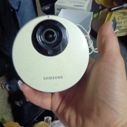 Samsung Cameras I Have One Plug-in One With A Stand One Without Used But Still Very Good Condition
