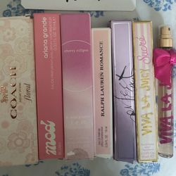 Travel size perfumes
