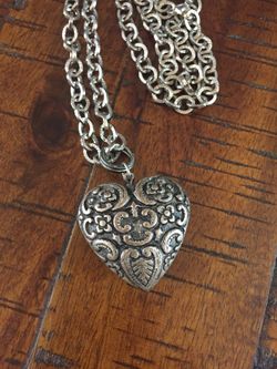 Silver plated necklace