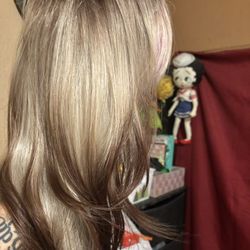 full head wig. no lace