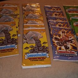Garbage Pail Kids. (18 Packs of Sticker Cards)