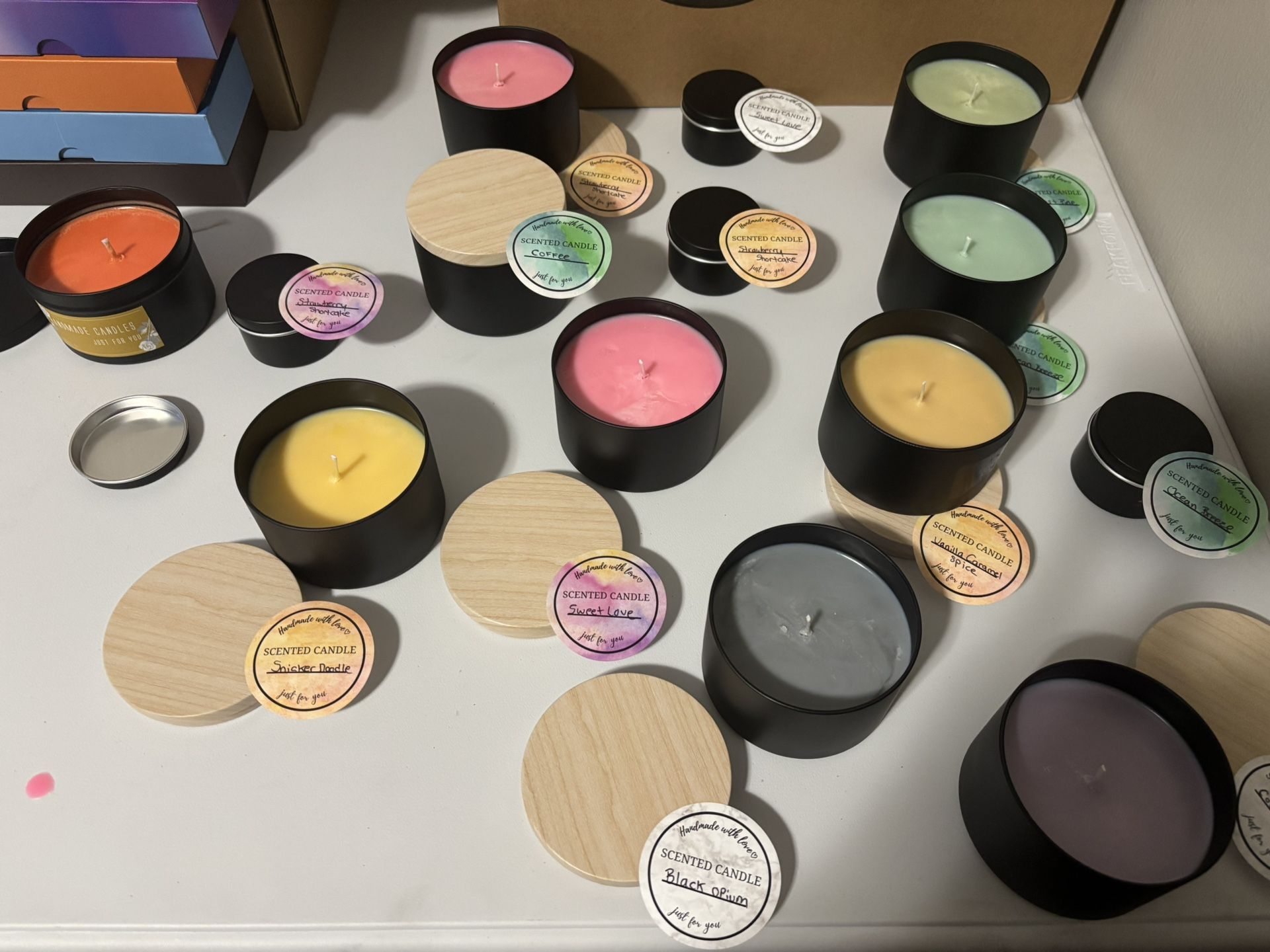 Homemade Candles