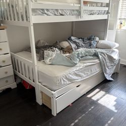Bunk Bed Full And Twin With Storage- Can Deliver!