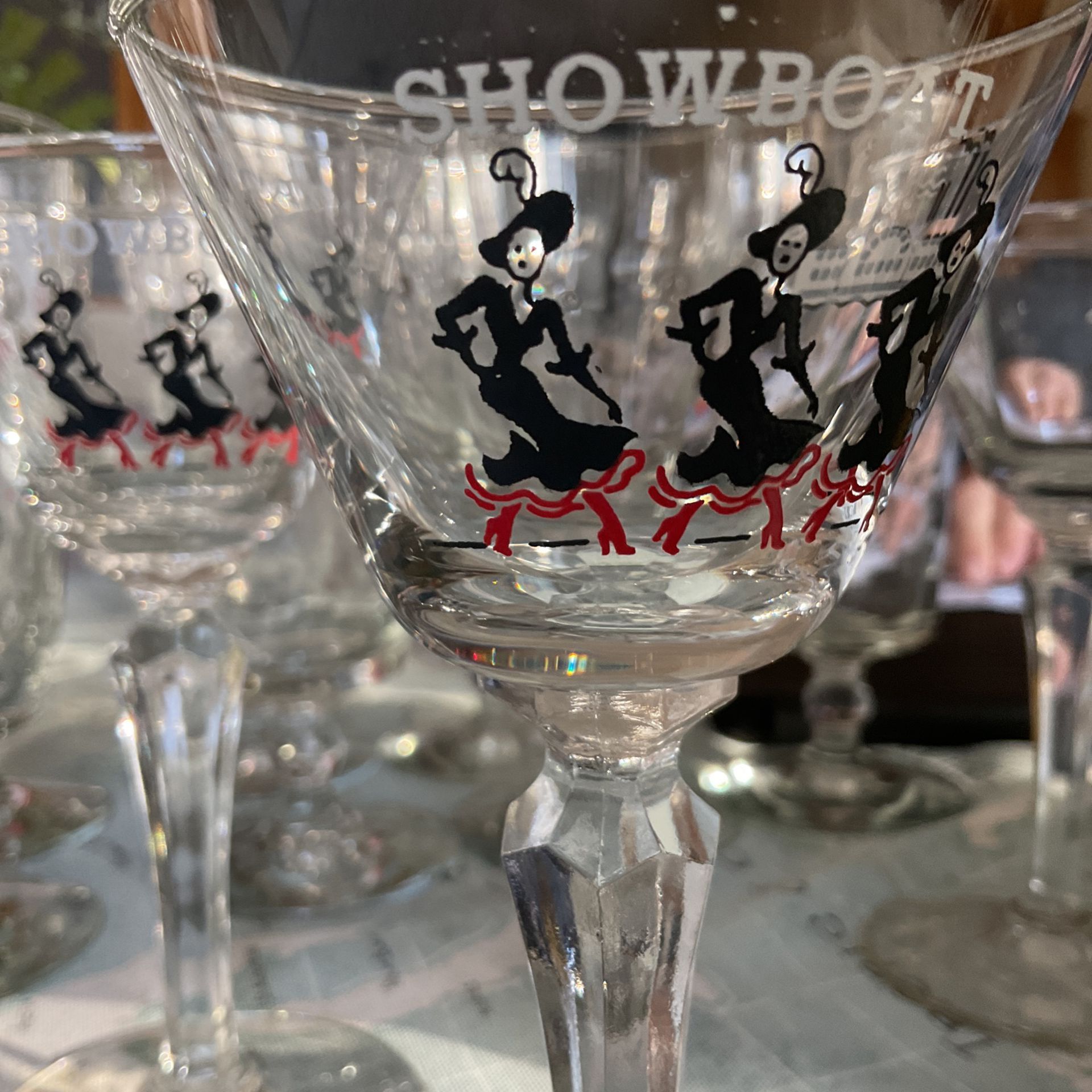 Showboat Martini Glasses