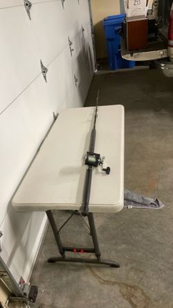 Halibut Fishing rod and reel