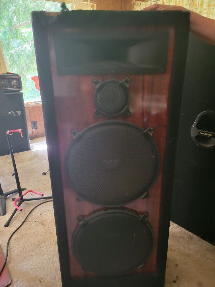 $1,500 2 Vintage PRO STUDIO  Weltons Tower  Speakers 