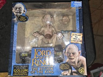 Lord of the rings gollum figure