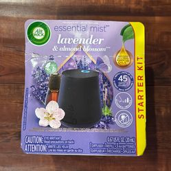 Air Wick Essential Mist Starter Kit: Lavender And Almond Blossom