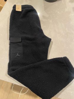 Jordan Sherpa Fleece Pants Loose Fit Men’s Large BNWT
