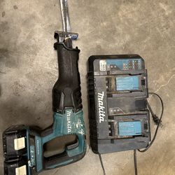 Makita 36V Brushless Reciprocating Saw (Model XRJ06)