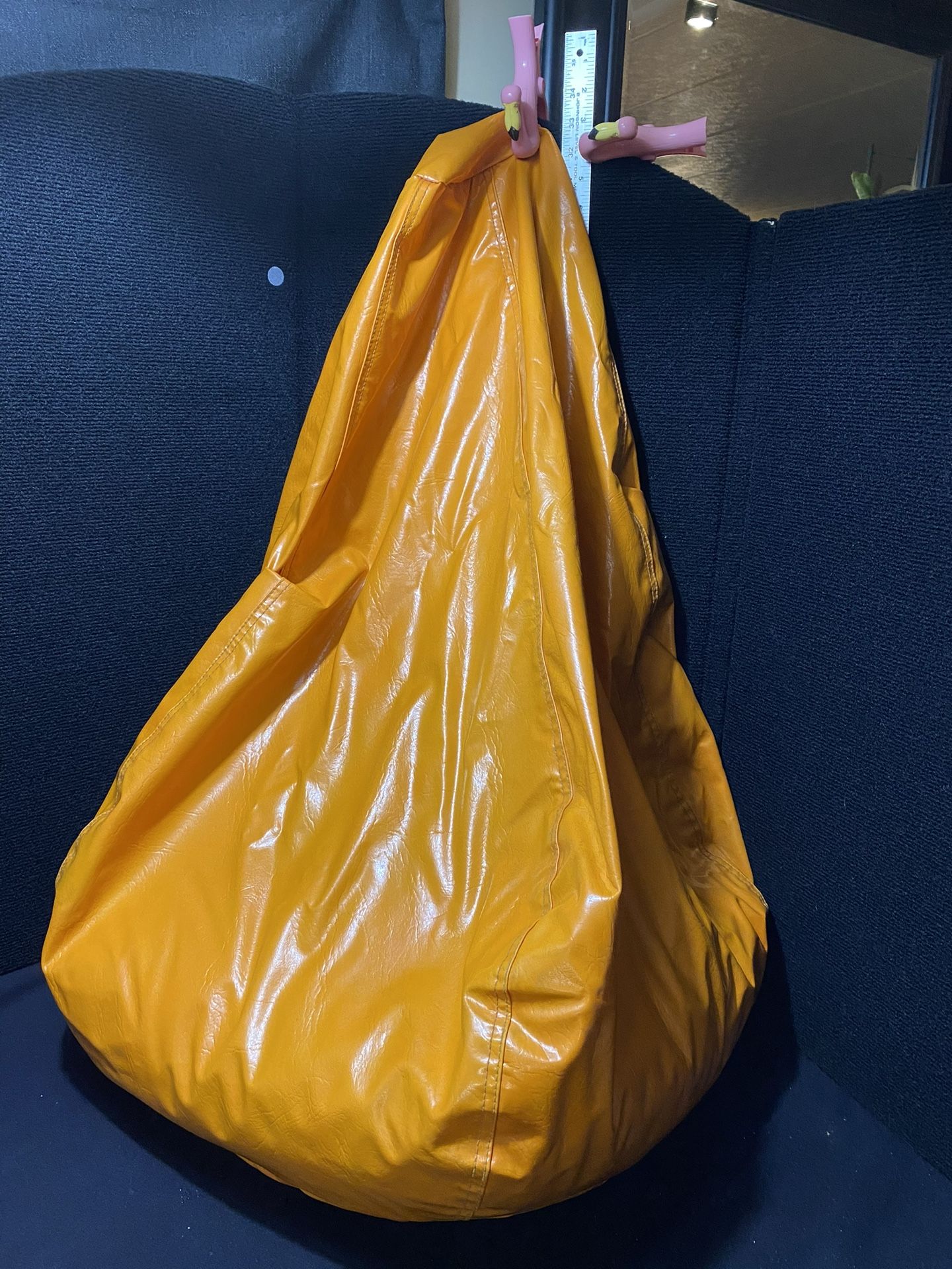 Vintage 1970’s Snuggle Bean Bag Chair Naugahyde