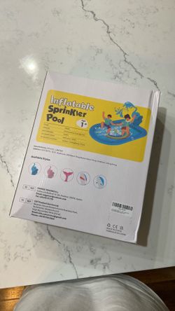 Inflatable Sprinkle Pool for Toddlers