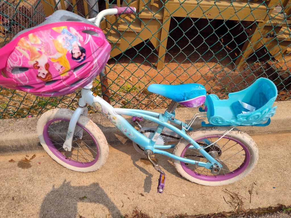Huffy Frozen Kid Bike Used