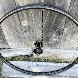 Rear Bike Wheel - 700c / 29” Road Bike Single Speed - Black
