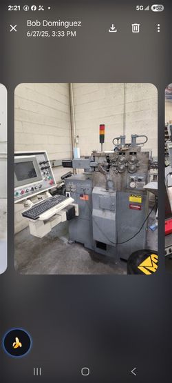W11 CNC  Precision Spring Machine