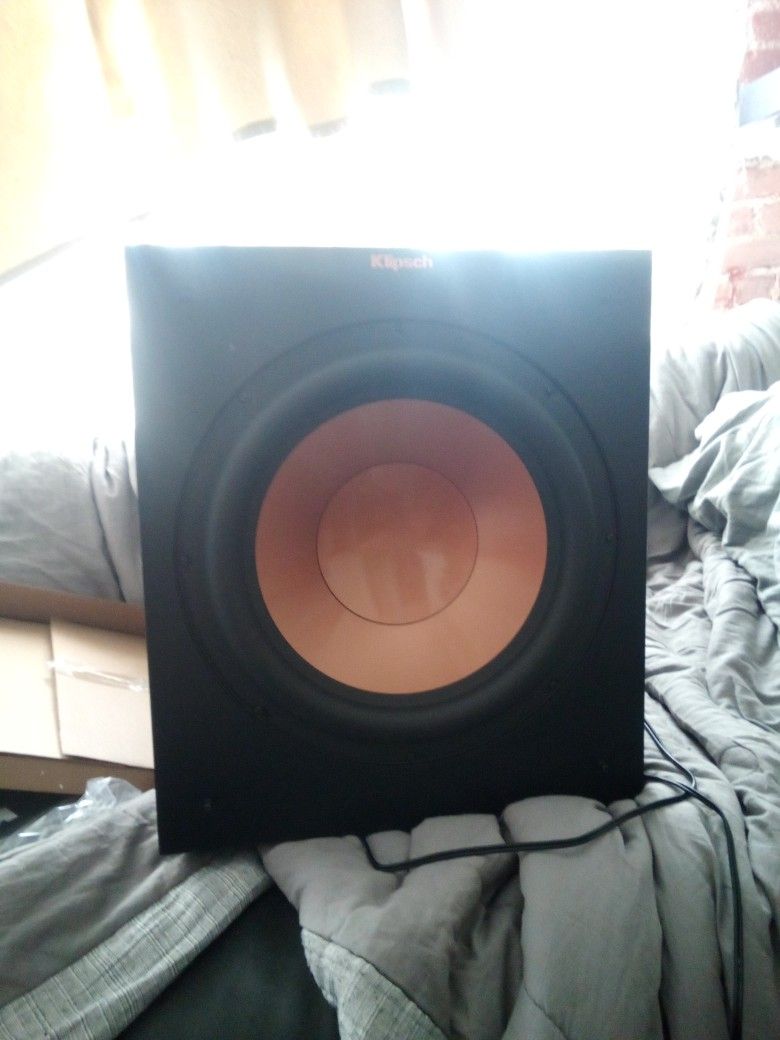 Klipsch Subwoofer  Shit Blow The Doors Off Somtiing