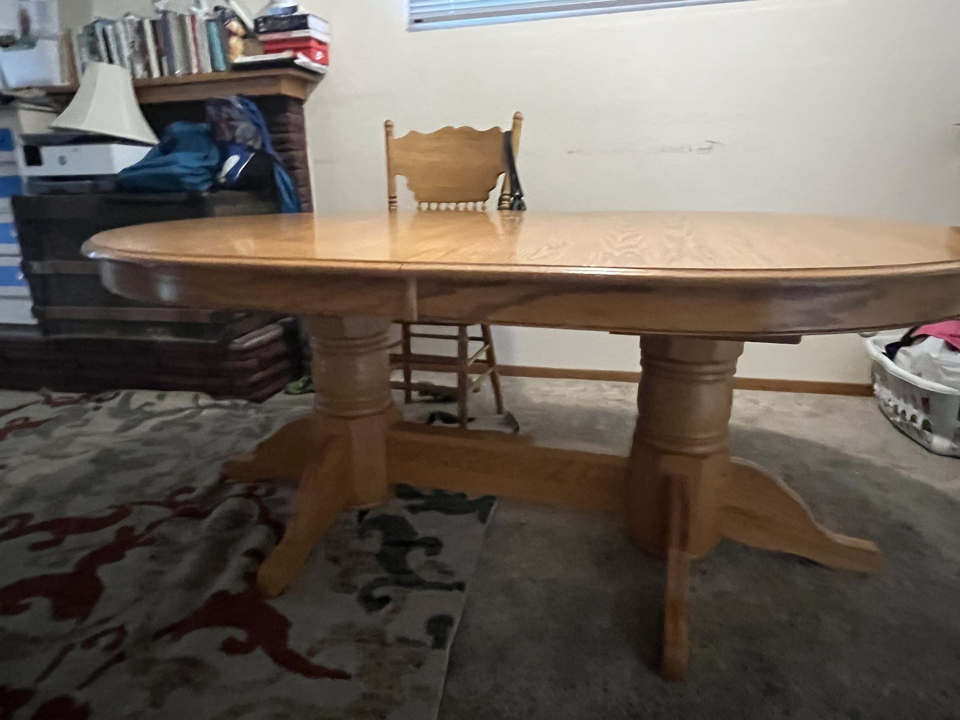 Large Oval kitchen Table