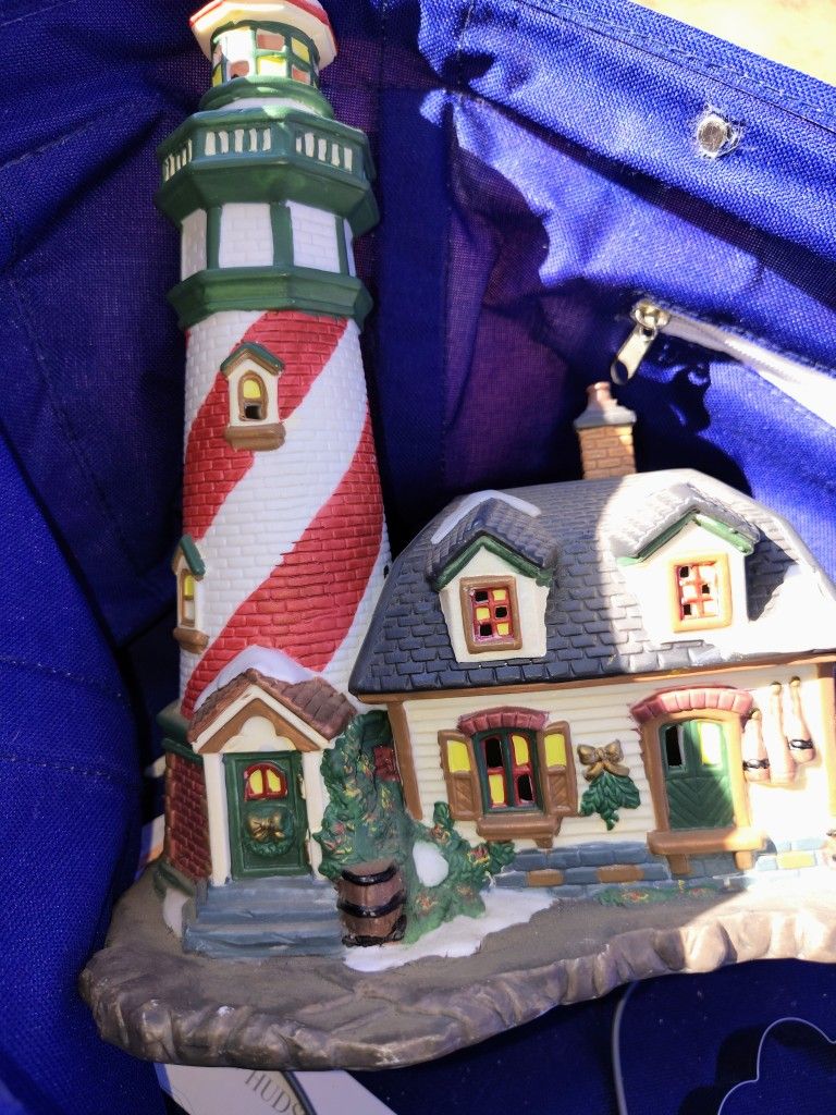 Villages Christmas Lighthouse