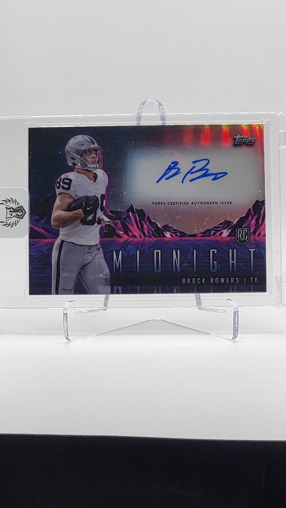BROCK BOWERS 2024 TOPPS MIDNIGHT AUTO