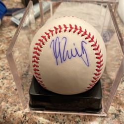 Yasiel Puig Signed Baseball
