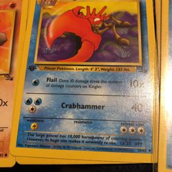 Pokémon First Edition Kinglet