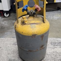 Empty HVAC Recovery Tank