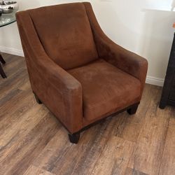 Brown Fabric Chair