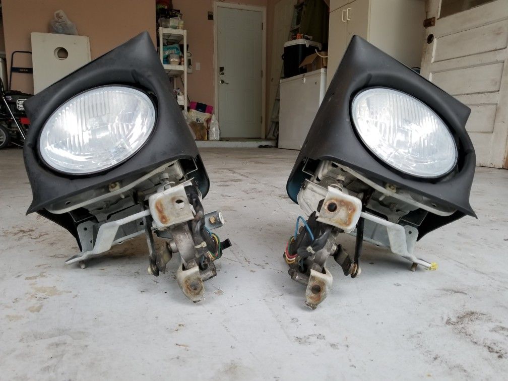 Na Mazda miata pop up headlights upgraded
