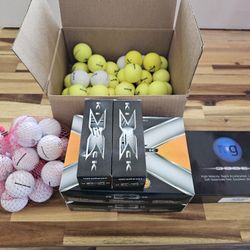 8 Dozen 96 Golf Balls Brands Srixon Z-star, MG, Vice, KickX White Yellow