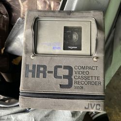 He-c3 Compact Video Cassette Recorder VHS C $50