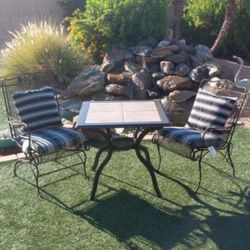 Espresso Colored Bistro Patio Set 