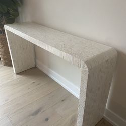 Waterfall Console Table