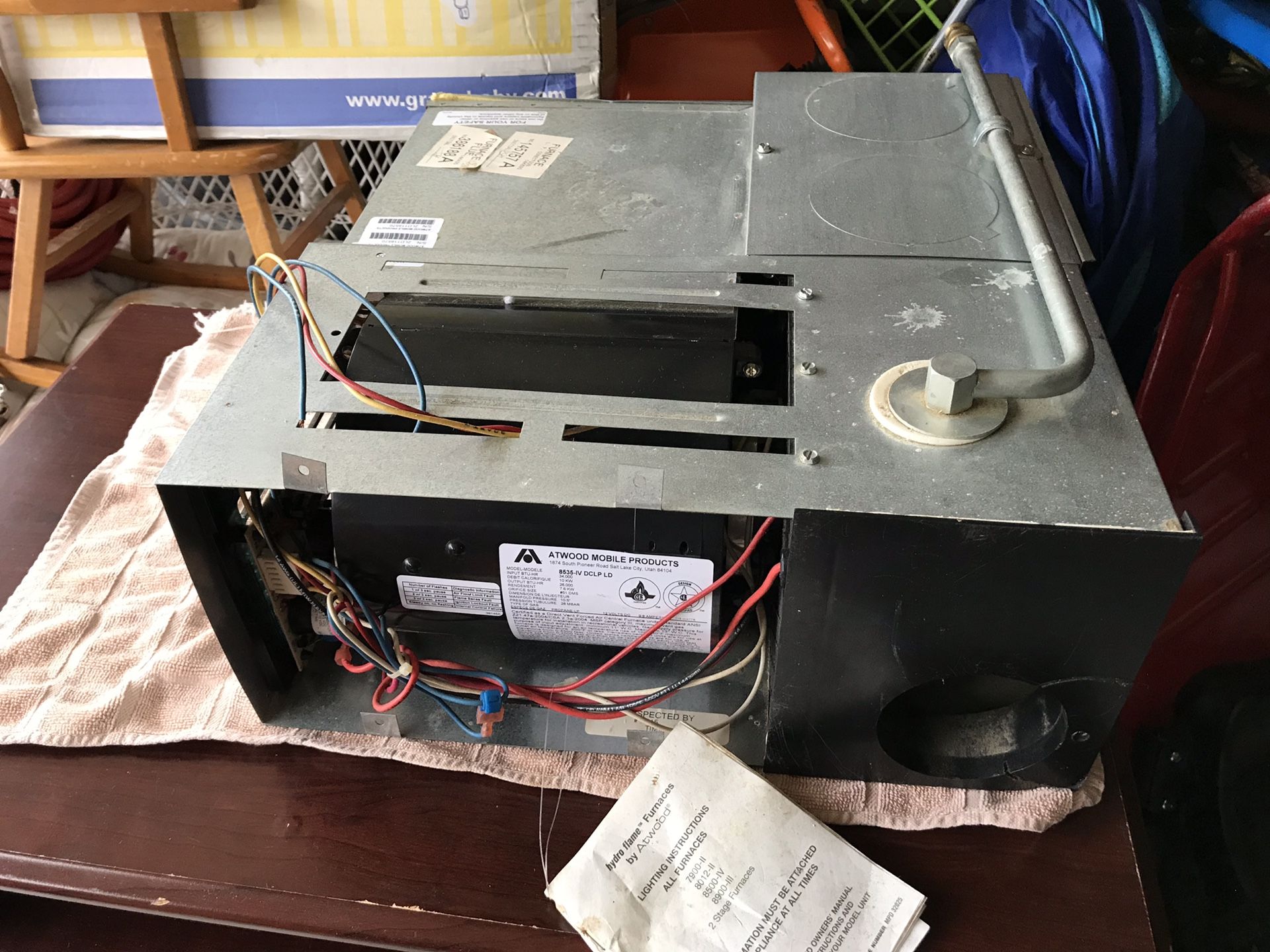 Like new Atwood 8535IV DCLP furnace for RV or camper for Sale in
