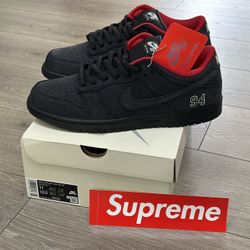 Nike SB Dunk Low - Supreme 94 Black - M 11