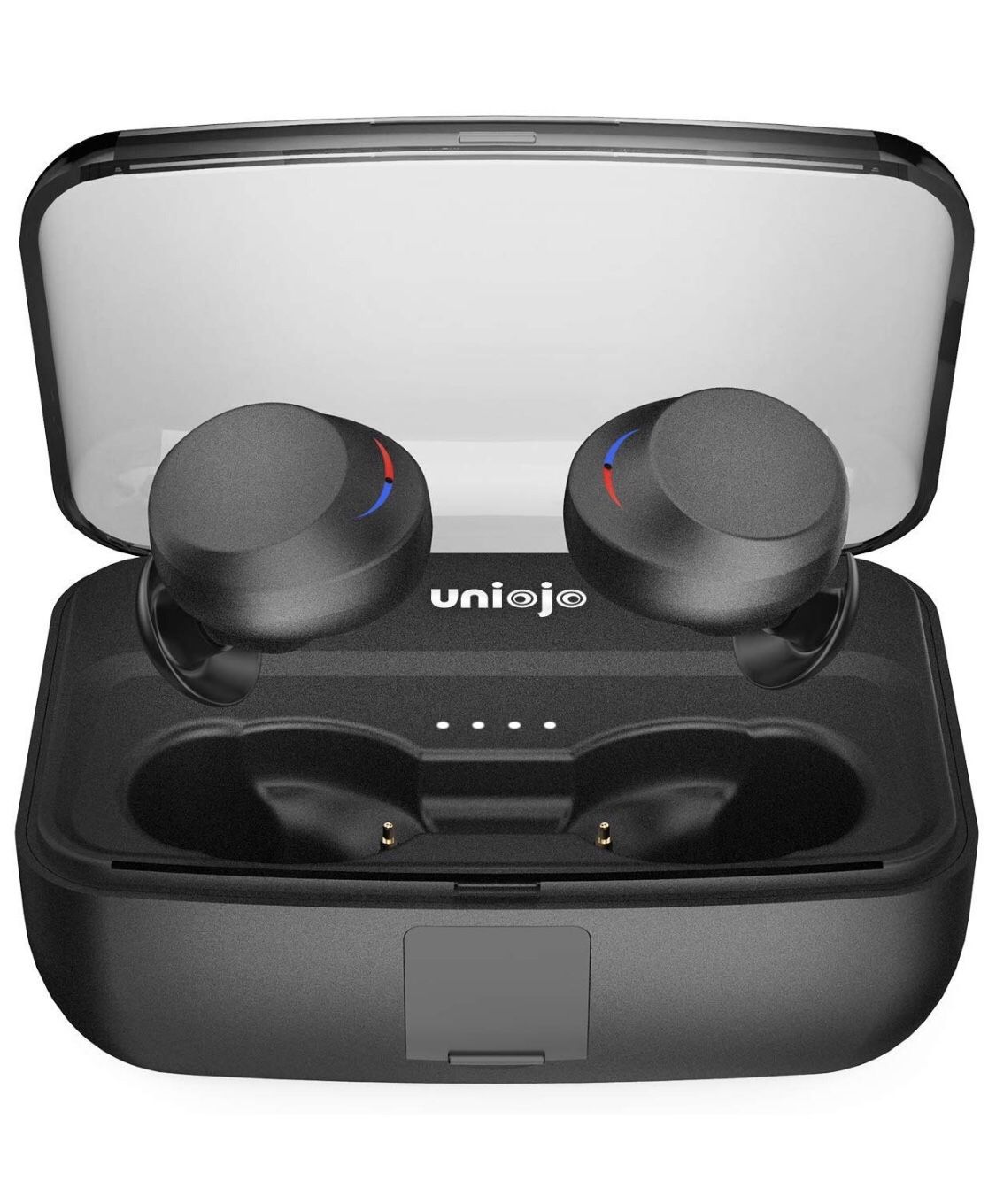 Wireless Earbuds, UNIOJO TWS Bluetooth 5.0 Headphones Premium IPX8 Waterproof Headphones Mini in-Ear 3D Stereo Sound Wireless Earphone, with 3000mAh