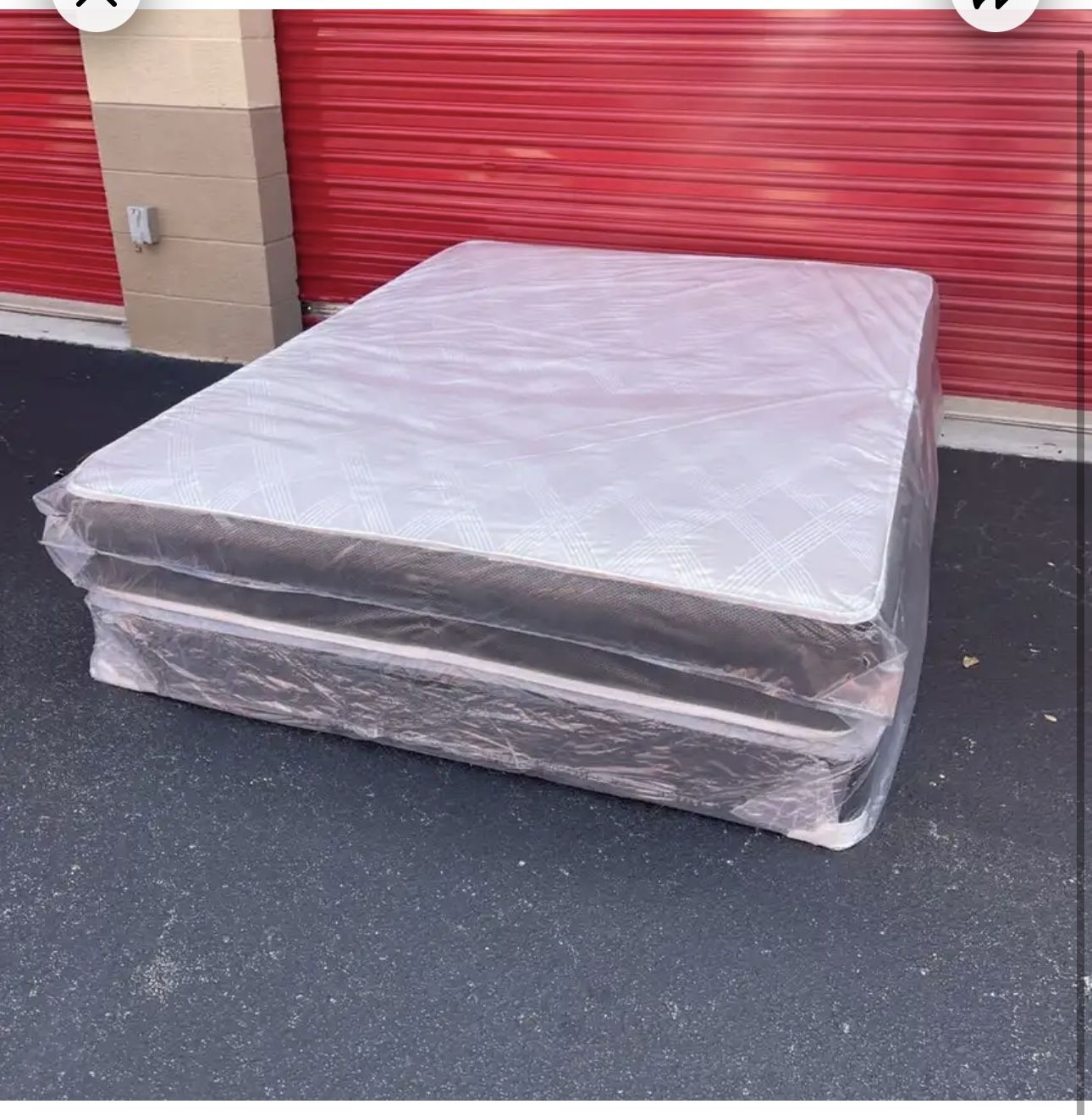 NEW Mattress Full Size With Box Spring // Offer 🚚