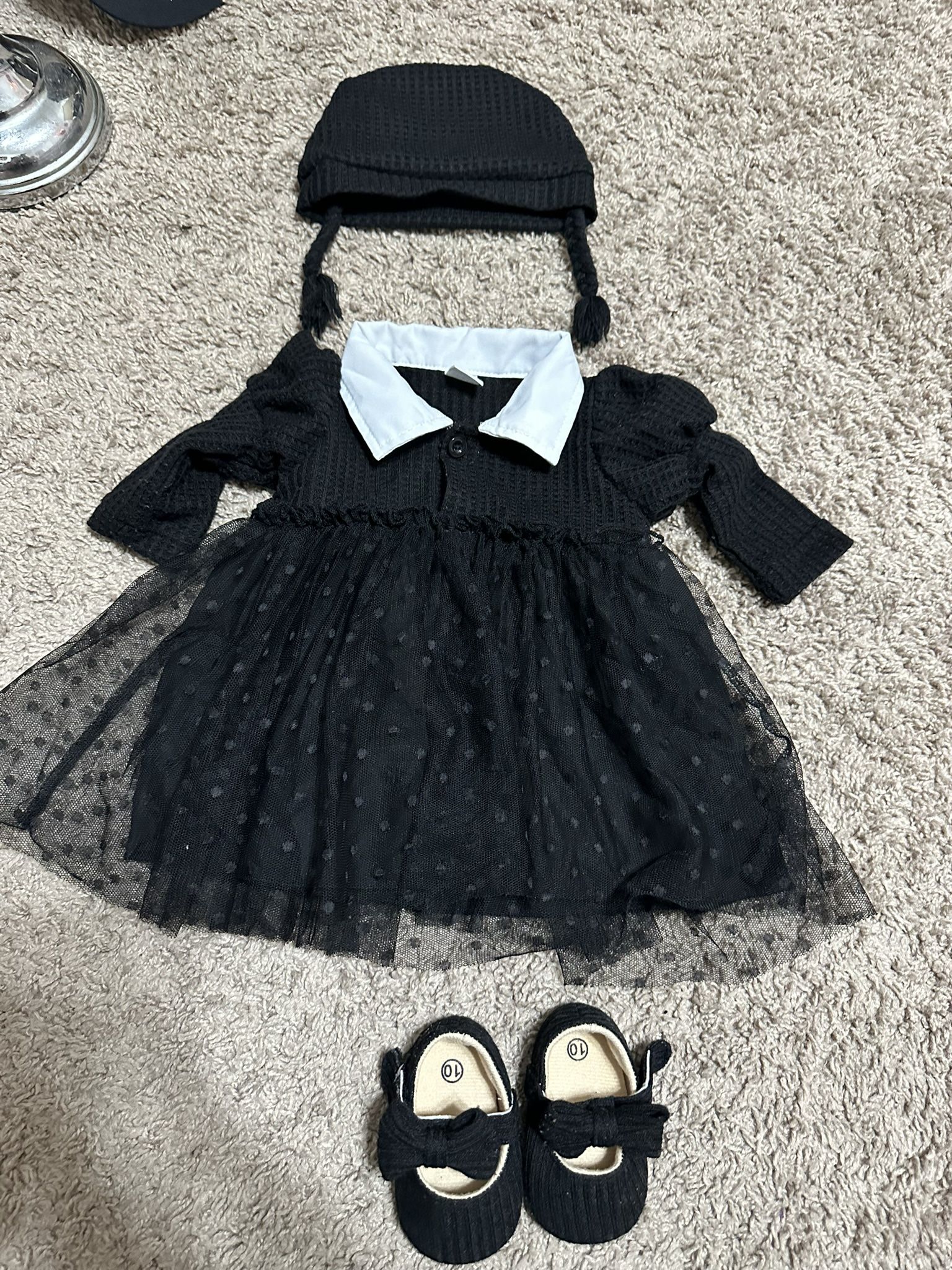 Baby Girl Wednesday Costume 