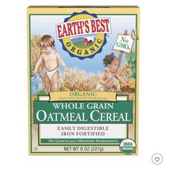 Organic Oatmeal Cereal 